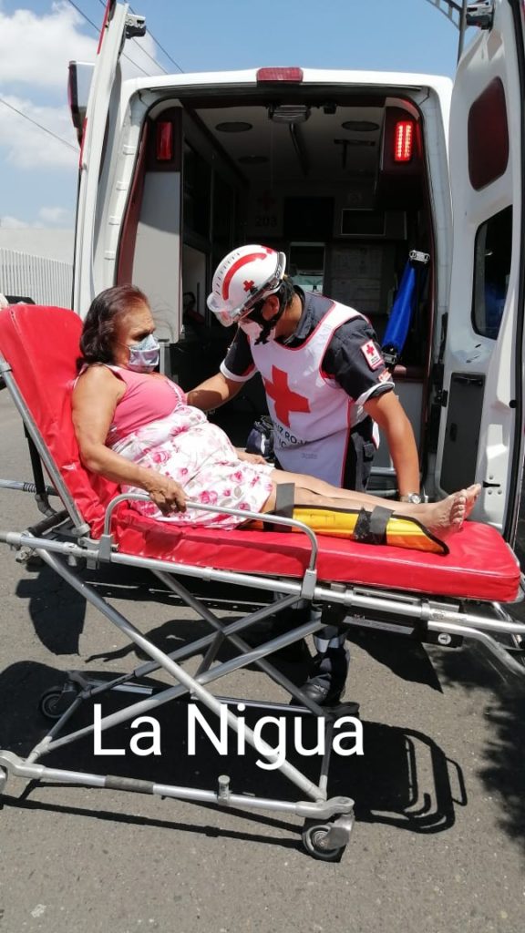 Atropellan a persona de la tercera edad