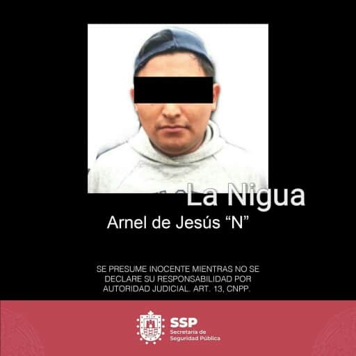 Detiene SSP a dos por presunta extorsión y portación de armas, en Xalapa