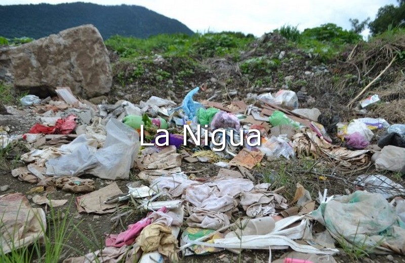 Río Blanco no tira basura de manera clandestina en propiedad privada.