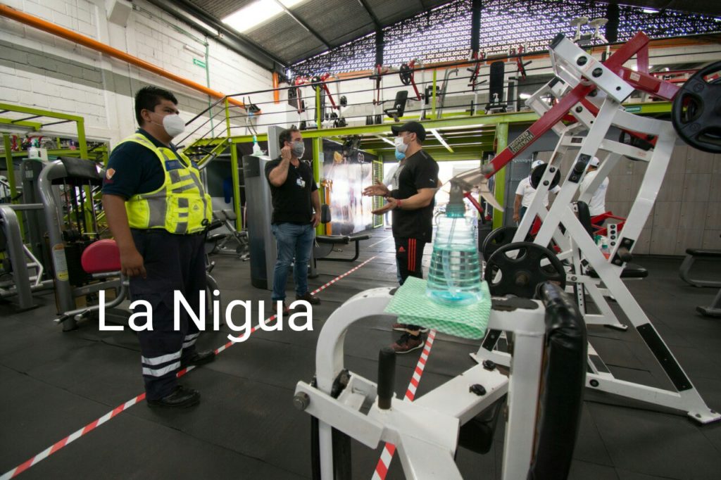 Verifican autoridades municipales cumplimiento de protocolos de seguridad sanitaria en gimnasios de Córdoba