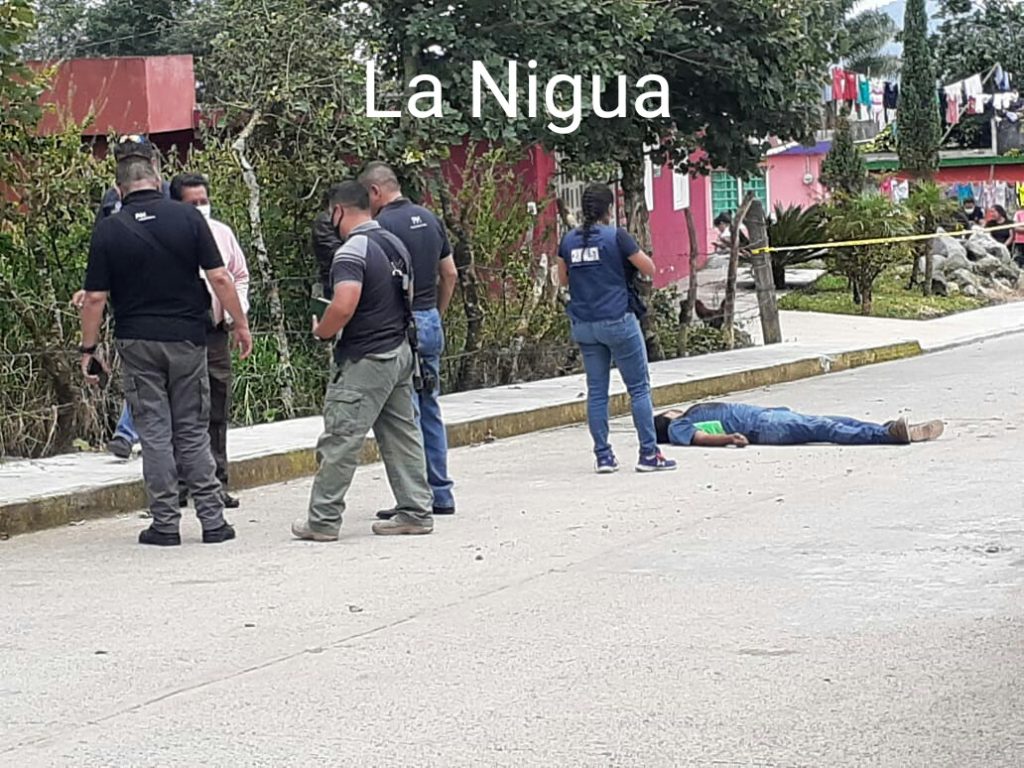 Ejecutado;A unos metros del campo deportivo