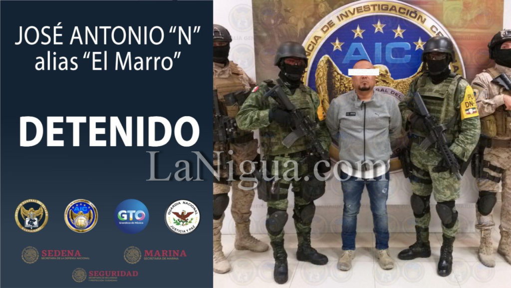 Detienen a José Antonio Yépez Ortiz alias “El Marro”, líder del Cartel Santa Rosa de Lima.