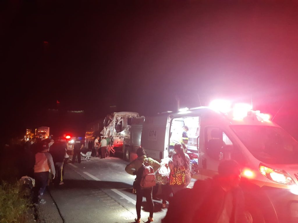 Encontronazo en La Tinaja – Cosoleacaque; responsable se dio a la fuga