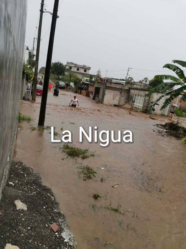 Lluvias causan afectaciones