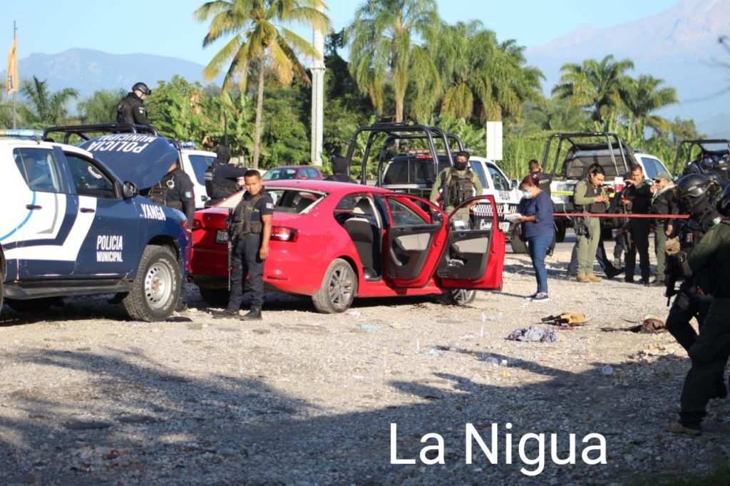 Fuerte balacera un detenido