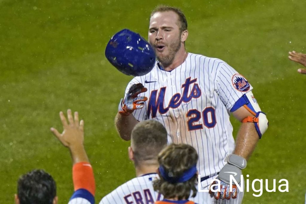 Hr de Alonso y Mets superóa Yankees 9-7 en la décima