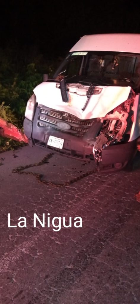 Choque kilómetro 48 Cuitláhuac