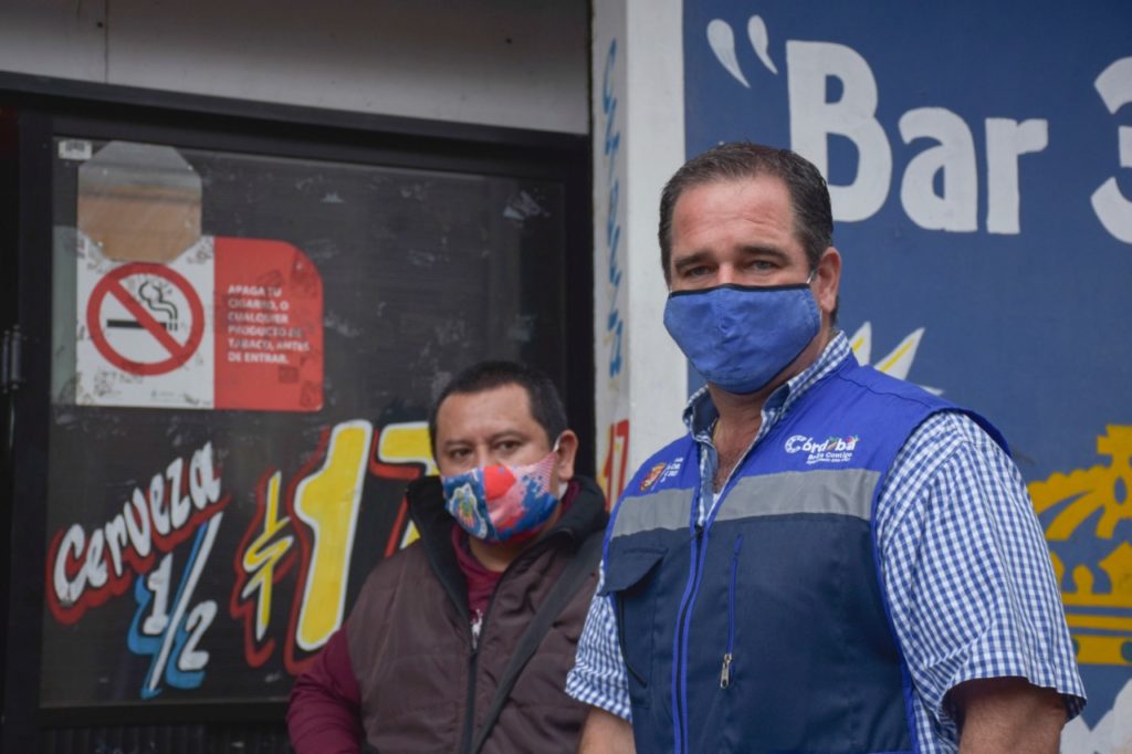 Verifican las medidas sanitarias de Bares y cantinas
