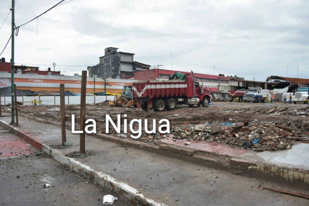 Demolición del mercado Revolución registra avance del 60 por ciento: Obras Públicas