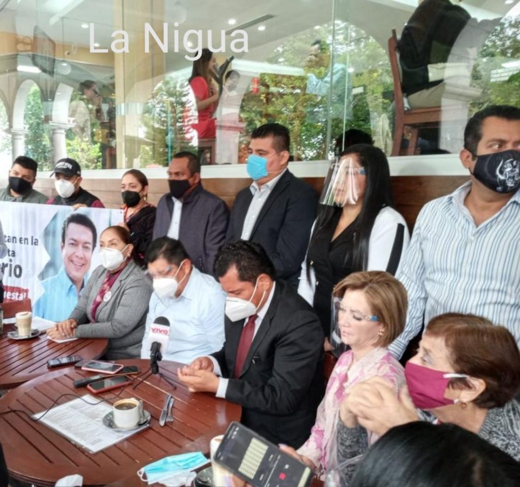 DIPUTADOS LOCALES Y FEDERALES EN CONFERENCIA DE PRENSA