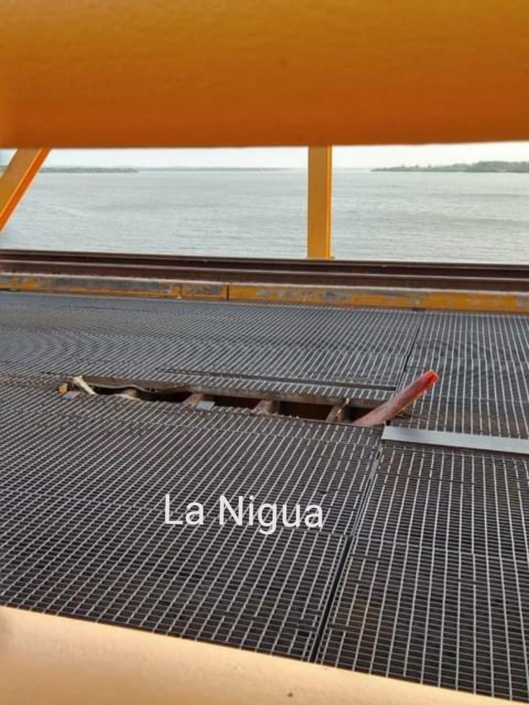 En peligro puente Coatzacoalcos