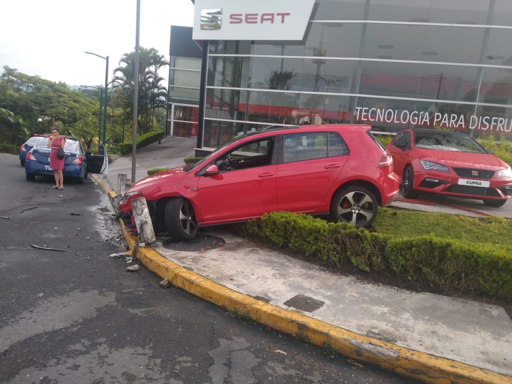 A punto de causar una tragedia.