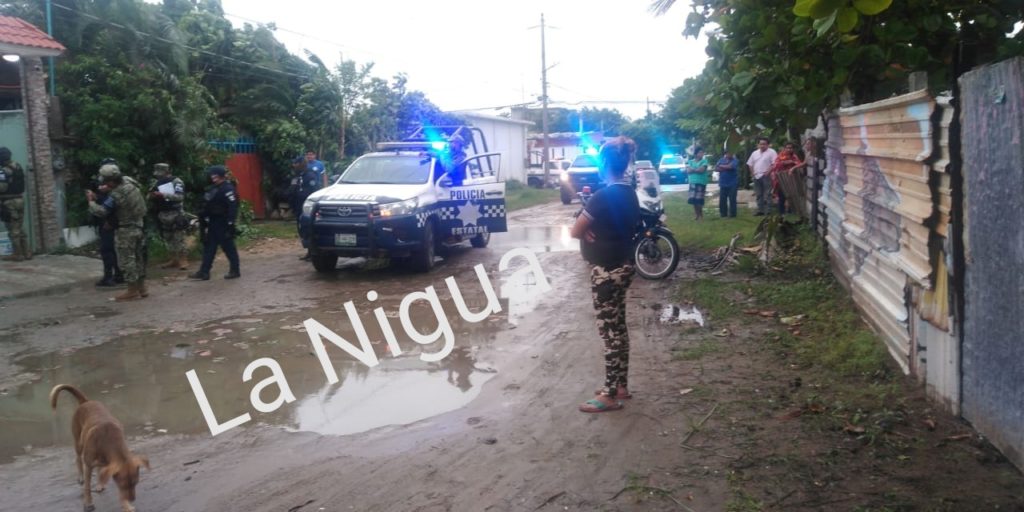 Hombre baleado en su domicilio