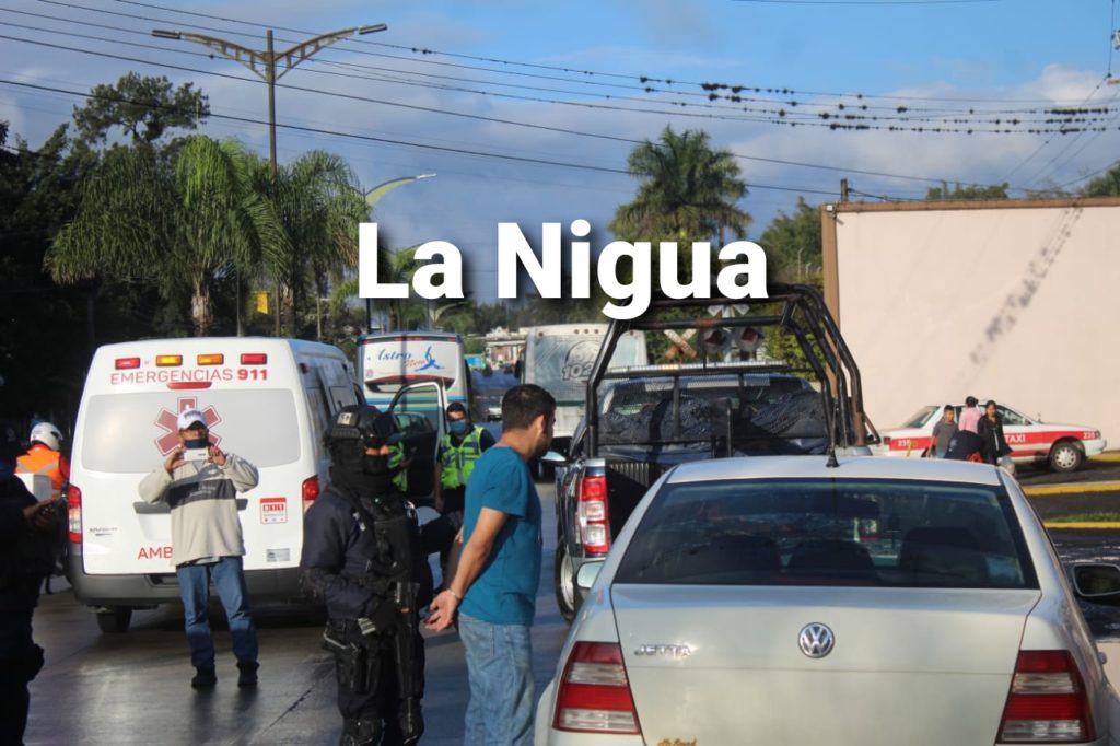 Detenido tras provocar carambola.