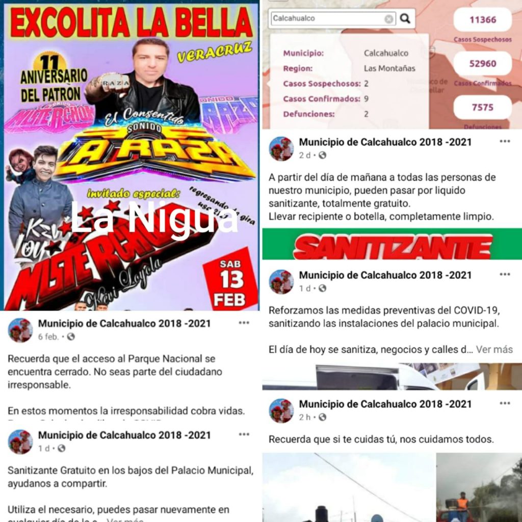 A las autoridades de #Calcahualco, no les importa la salud de sus habitantes.