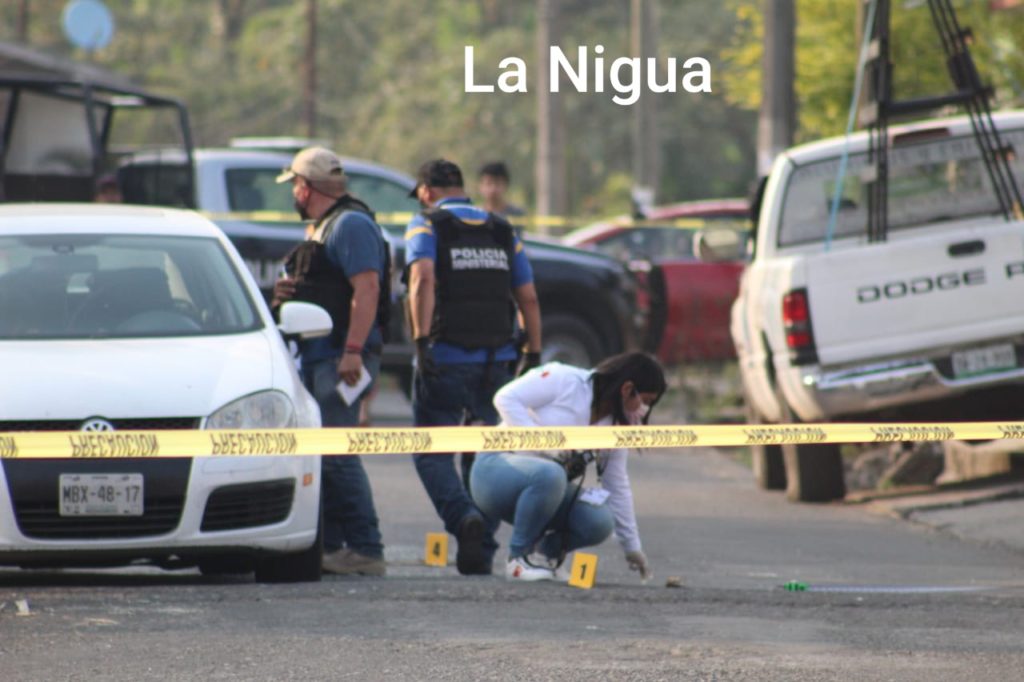 Un ejecutado en Calzada Morelos