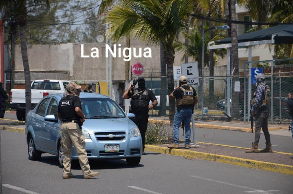 Intenso operativo en Boca del Río.