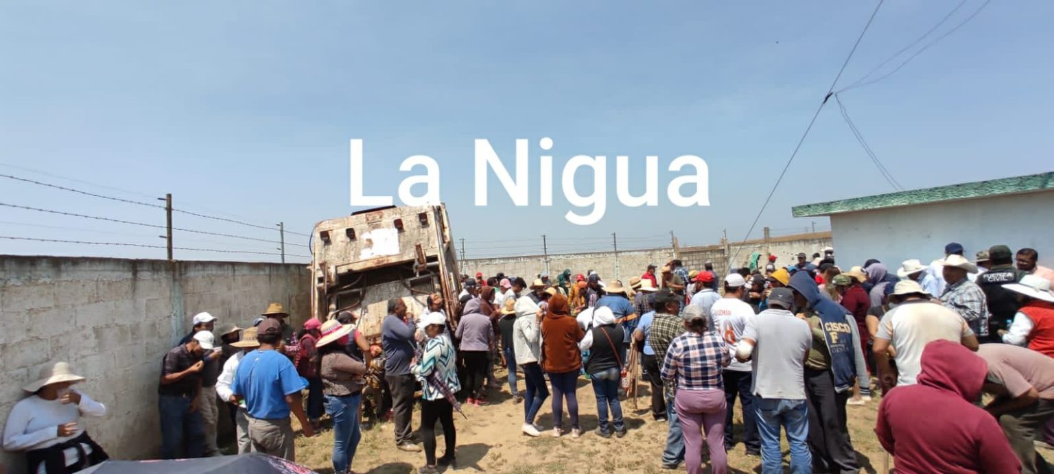 Se manifiestan pobladores de Cruz Blanca porque no les regularizaron el servicio de agua potable