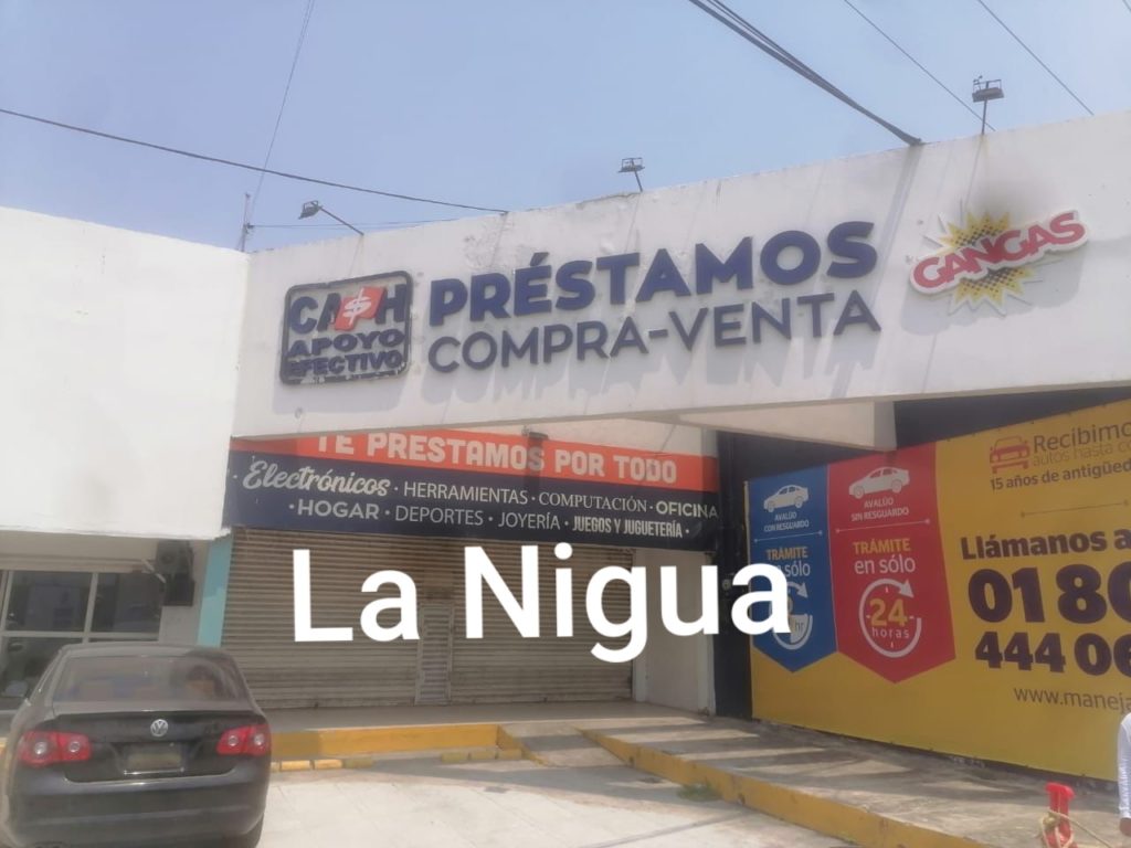 Sujeto asalta casa de empeño en Boca del Río