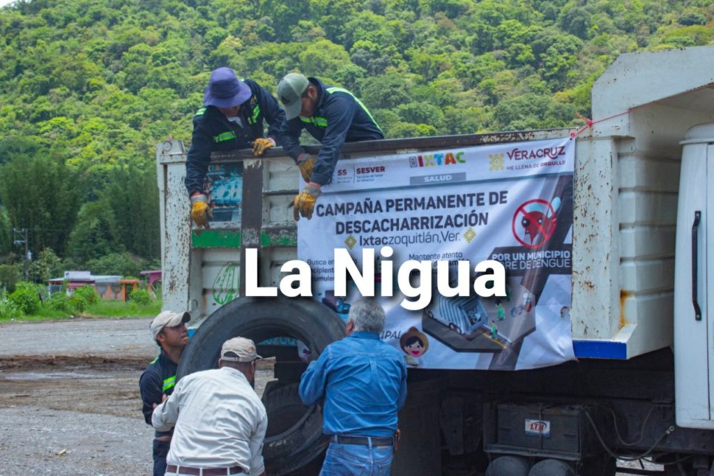 Continúa campaña de descacharrización en Cuautlapan, Ixtaczoquitlán