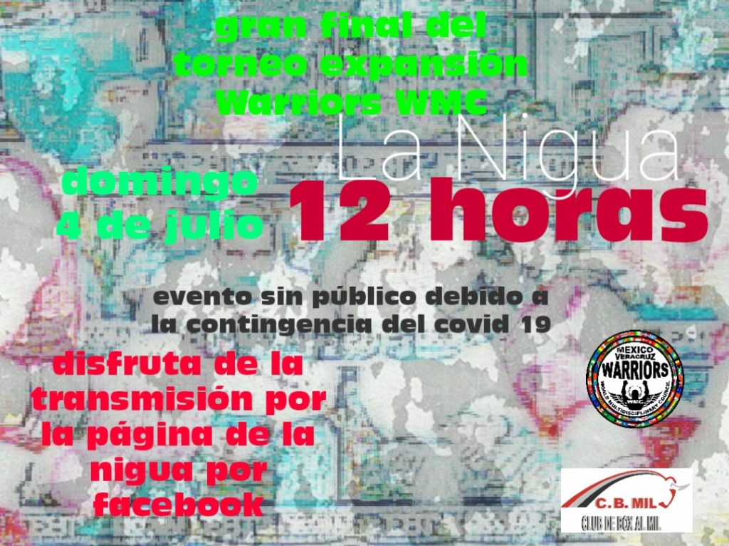 Será sin acceso al público la final del Torneo de box Warriors