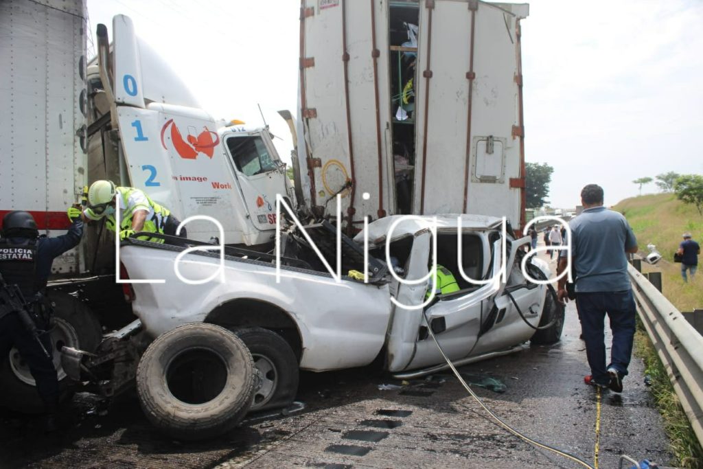 Carambolazo: 6 lesionados.