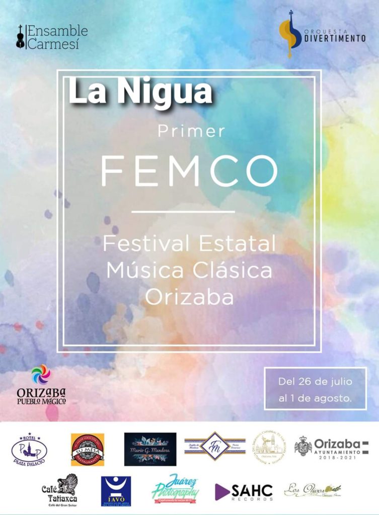 Anuncian Festival de Música Clásica en Orizaba.