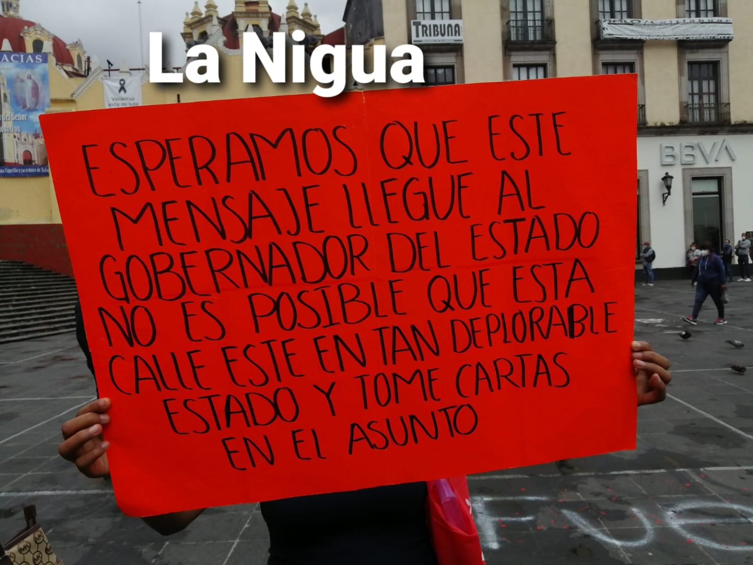 Familias afectadas por deslaves en Xalapa piden apoyo del gobernador