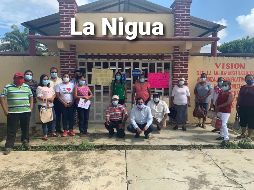 SEV mantiene retenidos pagos a maestros de diferentes niveles educativos del Valle del Uxpanapa