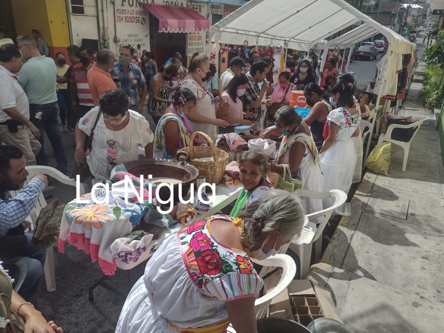 Promueven el atole tradicional en Papantla
