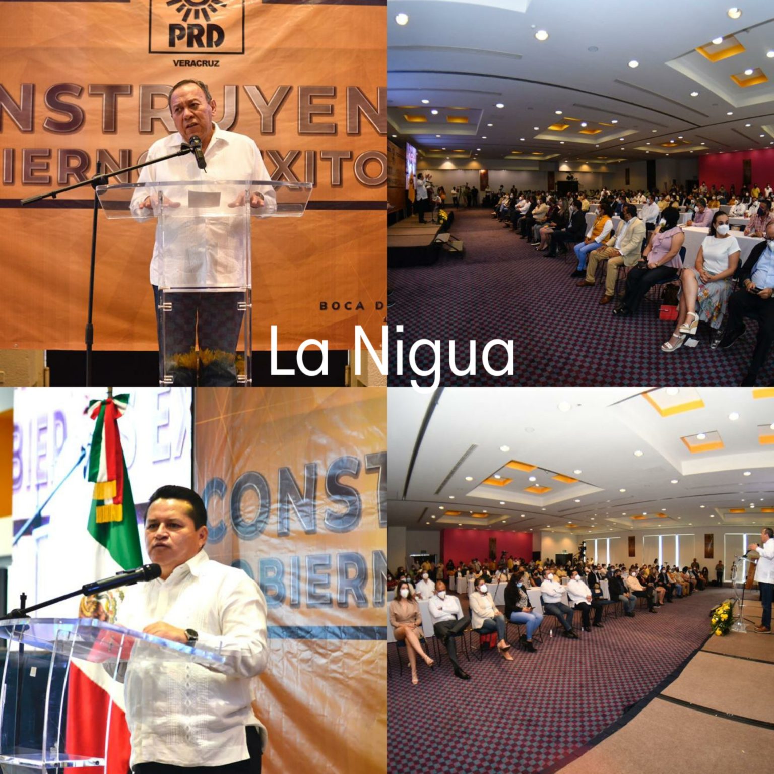 El dirigente y el presidente del PRD llaman a cerrar filas a alcaldes electos