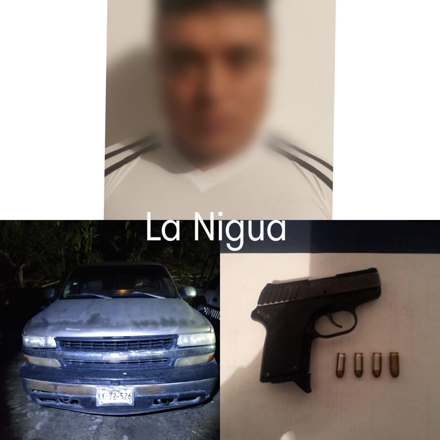 Detiene SSP-IV REGIÓN a empistolado en Gutiérrez Zamora