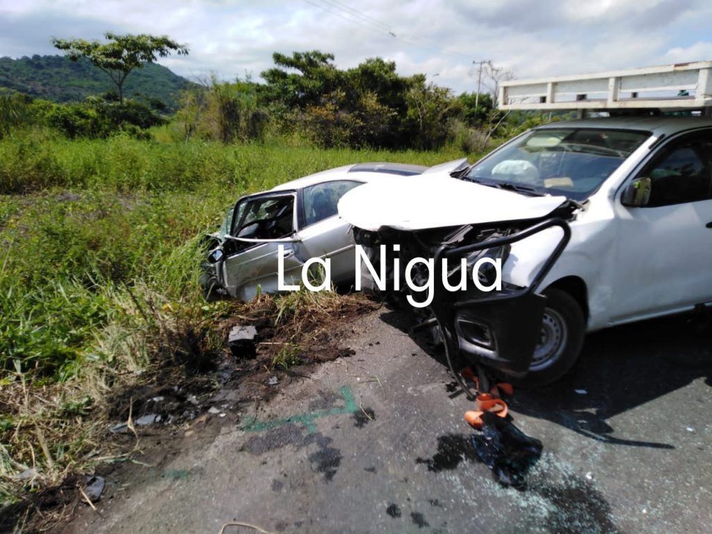 Fatídico accidente en Vega de Alatorre