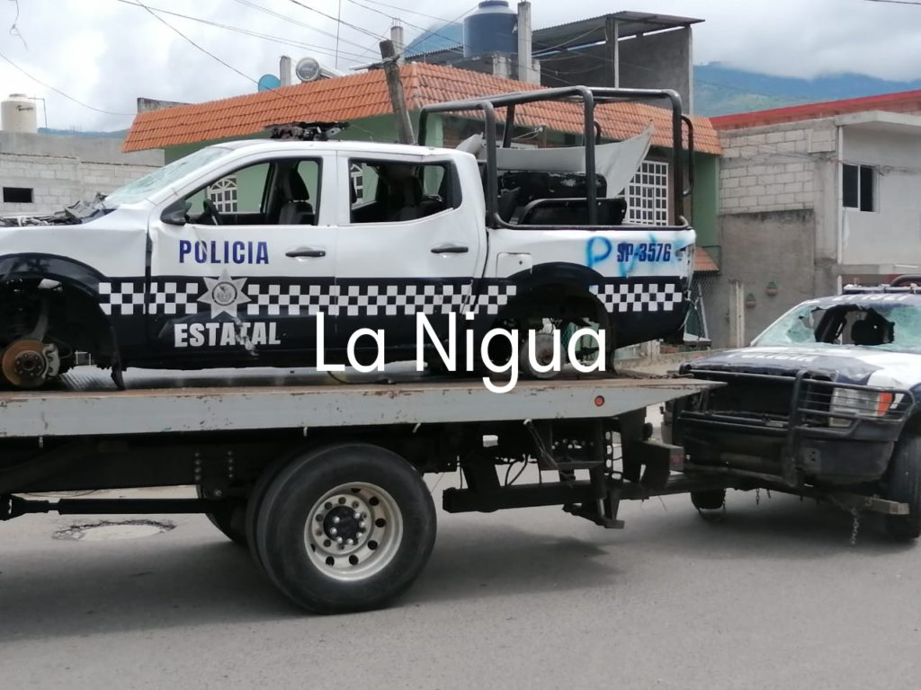 Recuperan vehículos vandalizados.