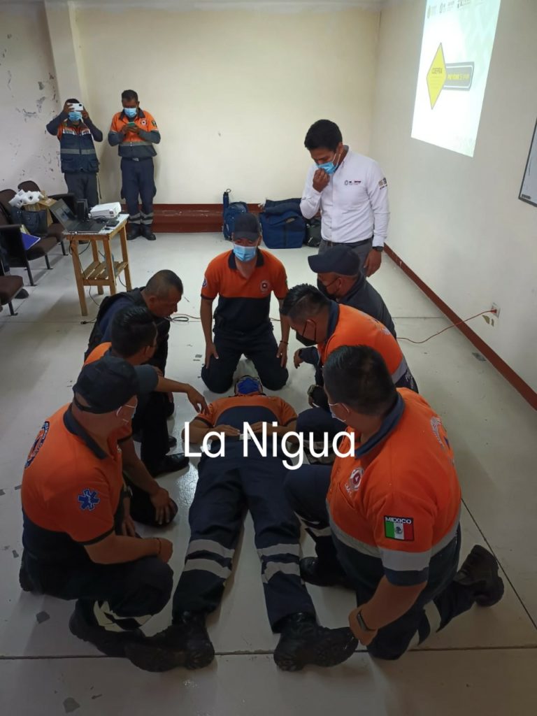 Imparten curso “Primer Respondiente” a Protección Civil y Policía de Ixtaczoquitlán