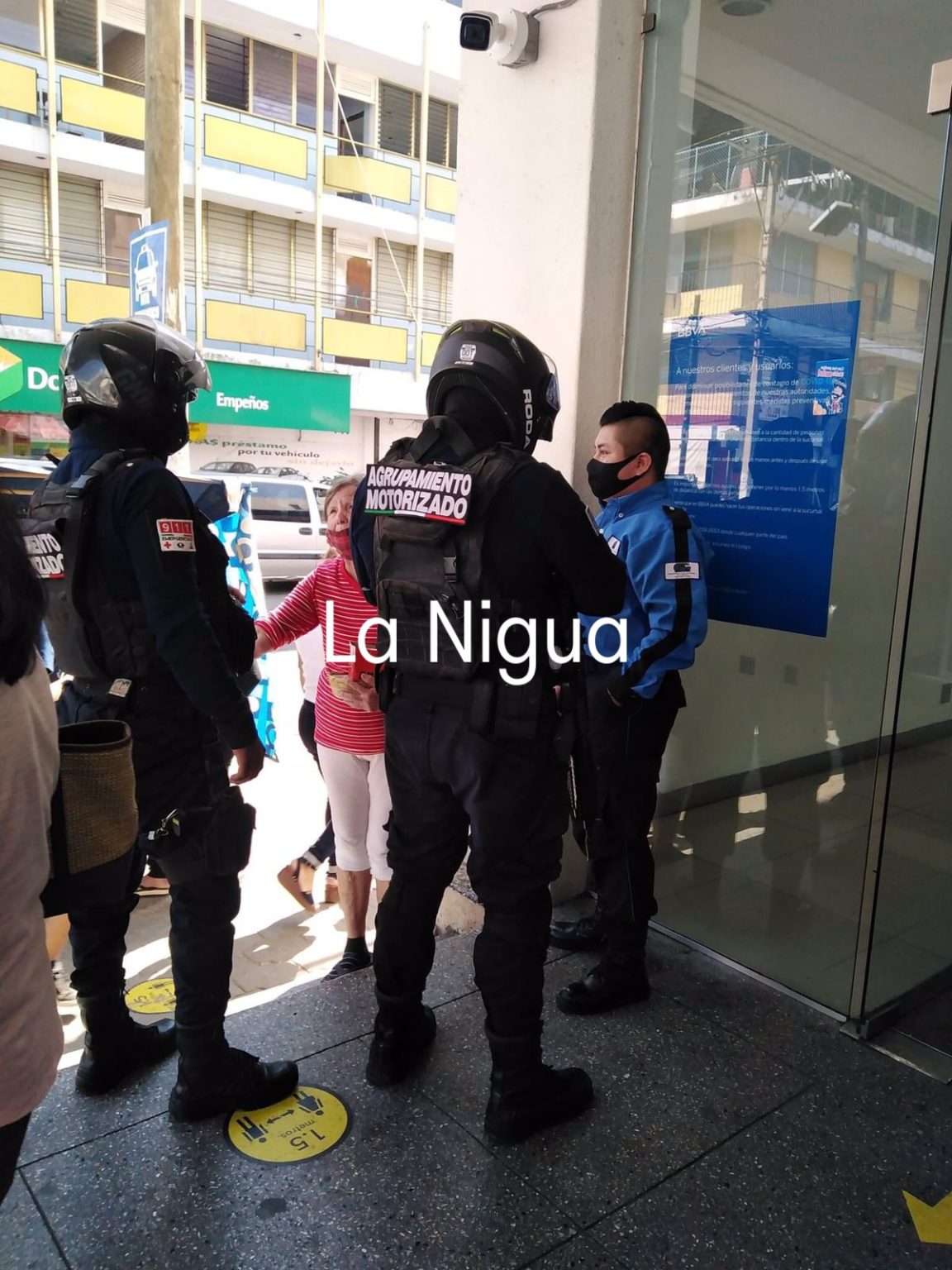 Causó indignación, lamentable actuar de pseudo “guardia de seguridad” en Poza Rica