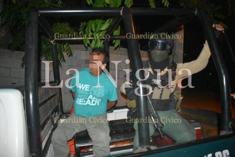 Detiene Fuerza Civil a sujeto con moto robada