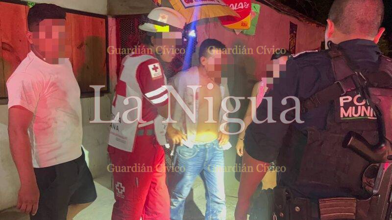 Riña en Ciruelar deja un herido y un detenido en Tantoyuca