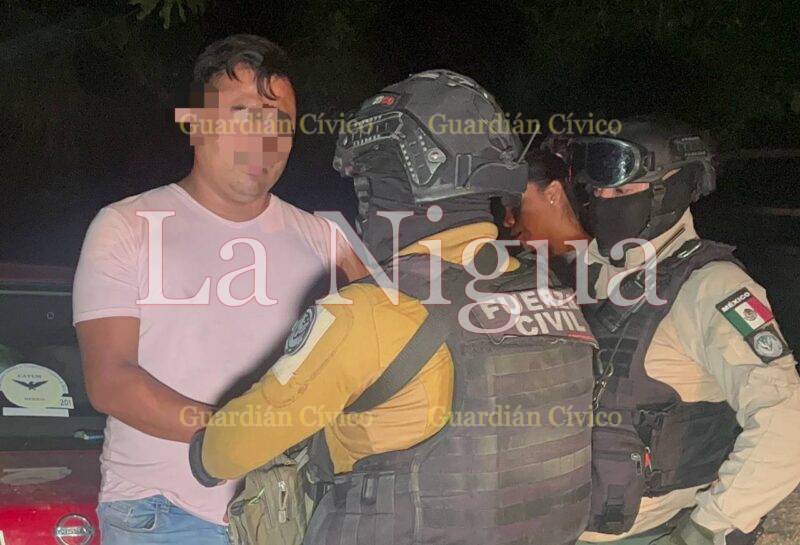 Detienen a taxista por alterar el orden público en Tantoyuca