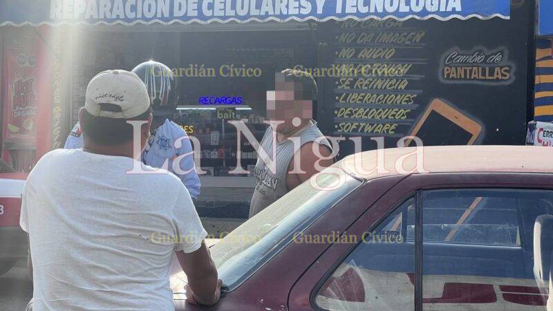 Tránsito Municipal asegura vehículo a ebrio conductor