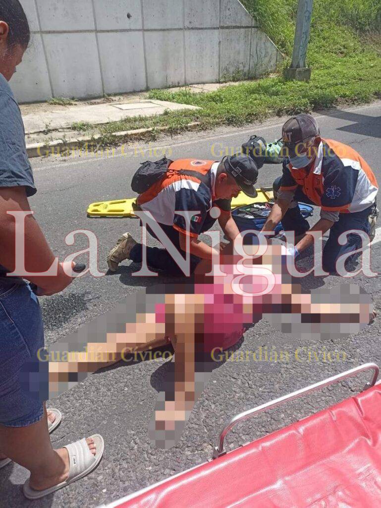 Por decepción amorosa mujer se arroja de puente de #Cosoleacaque