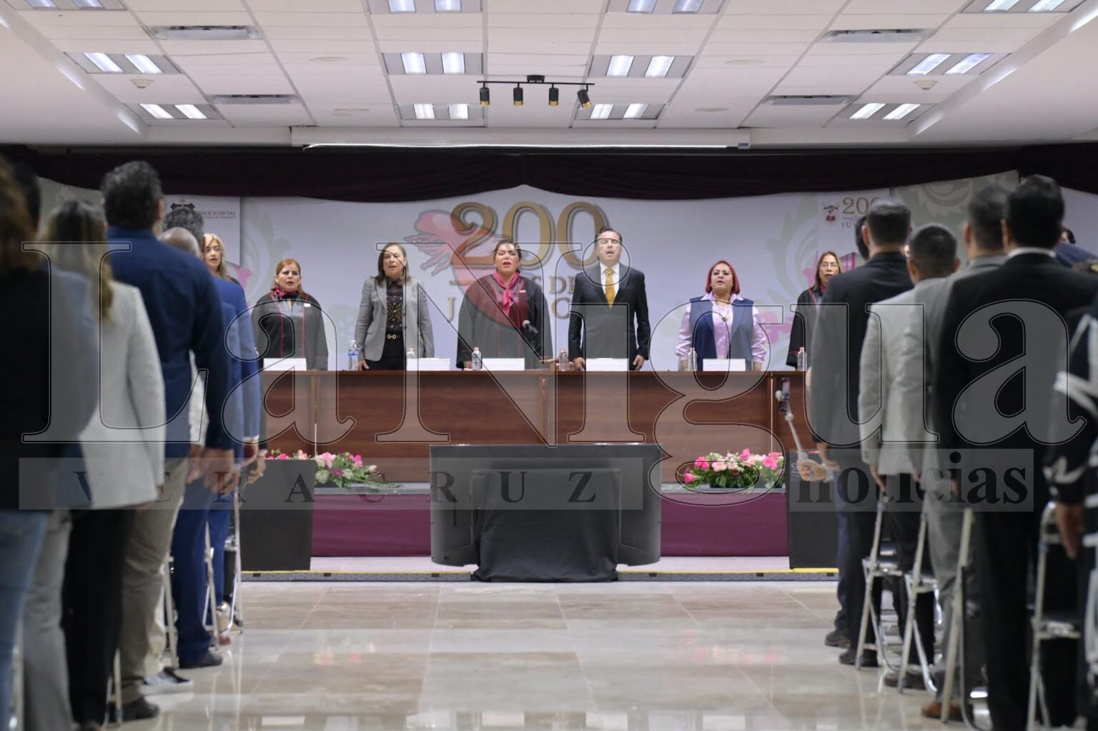 ASISTE ROCÍO NAHLE A CONMEMORACIÓN DE 200 AÑOS DEL PODER JUDICIAL