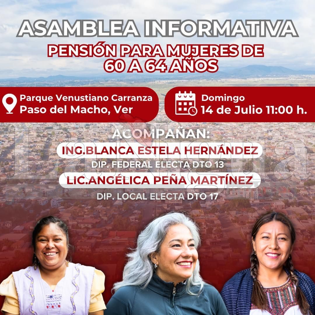 Pensión para Mujeres de 60 a 64 IMG 20240713 WA0029