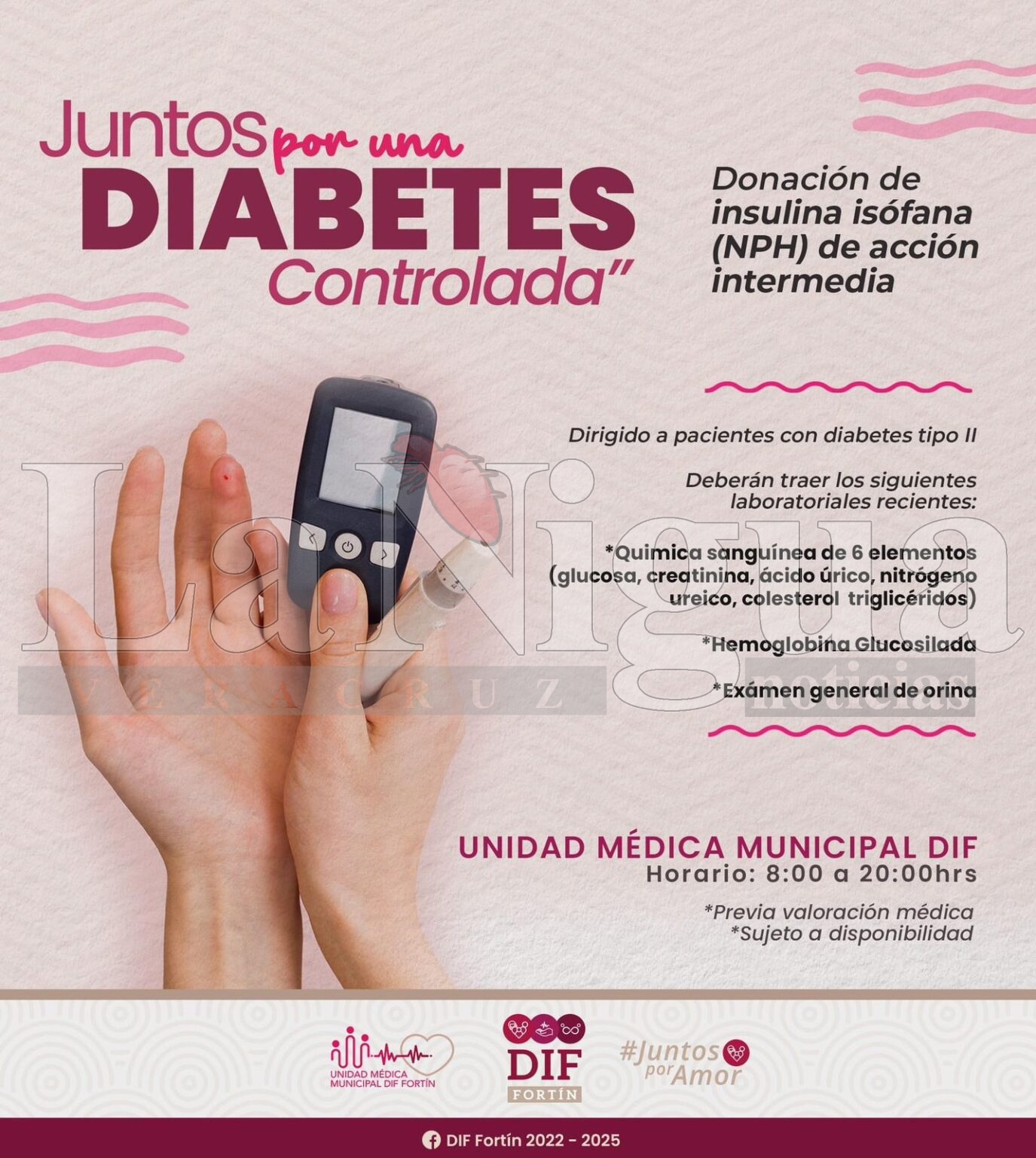 Dona DIF dosis de insulina