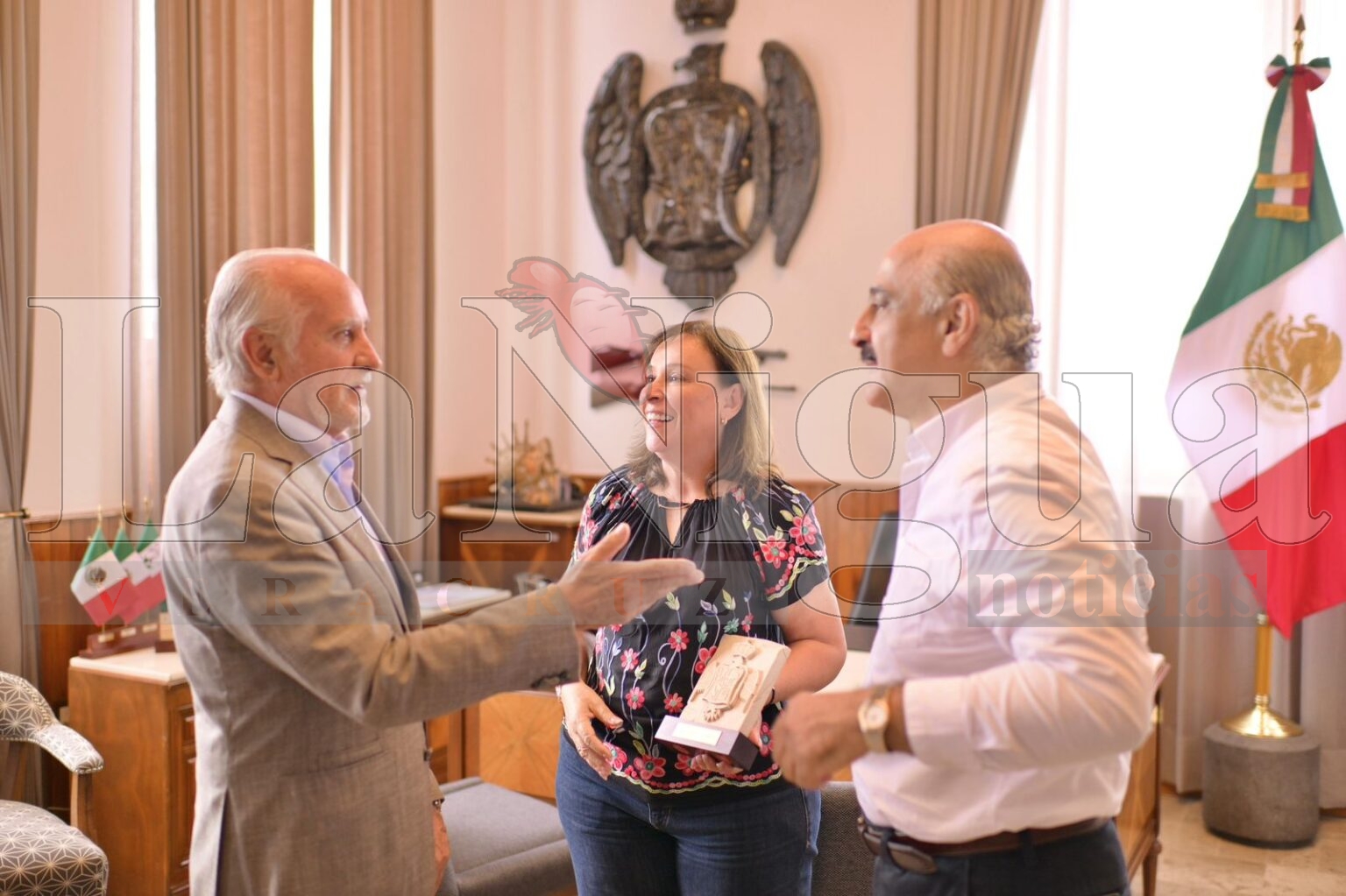 NI SHOW NI PROVOCACIONES, VERACRUZ MERECE TRABAJO Y COMPROMISO DECLARA ROCÍO NAHLE WhatsApp Image 2024 07 30 at 09.59.55