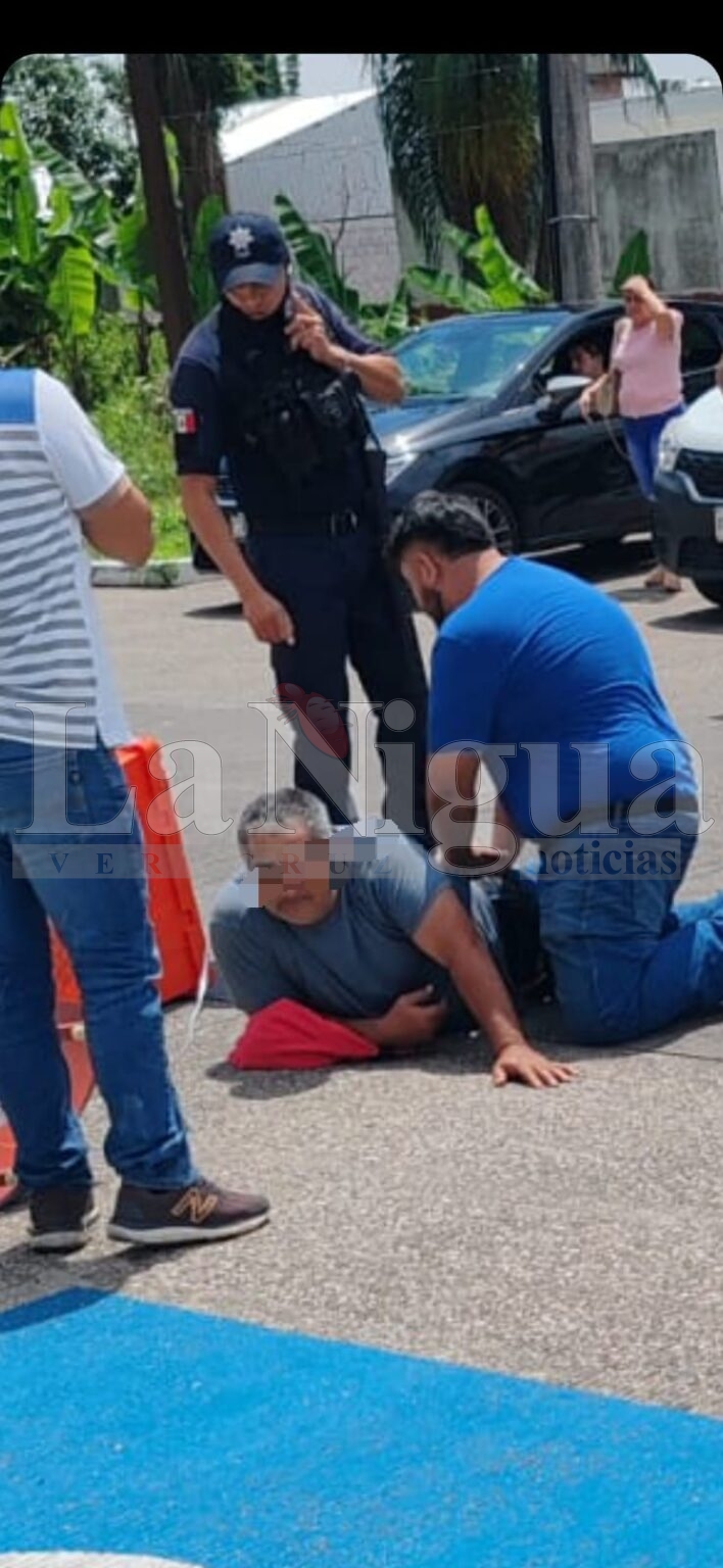 Robo con violencia en Fortín, víctima resulta con balazo en la nalga.