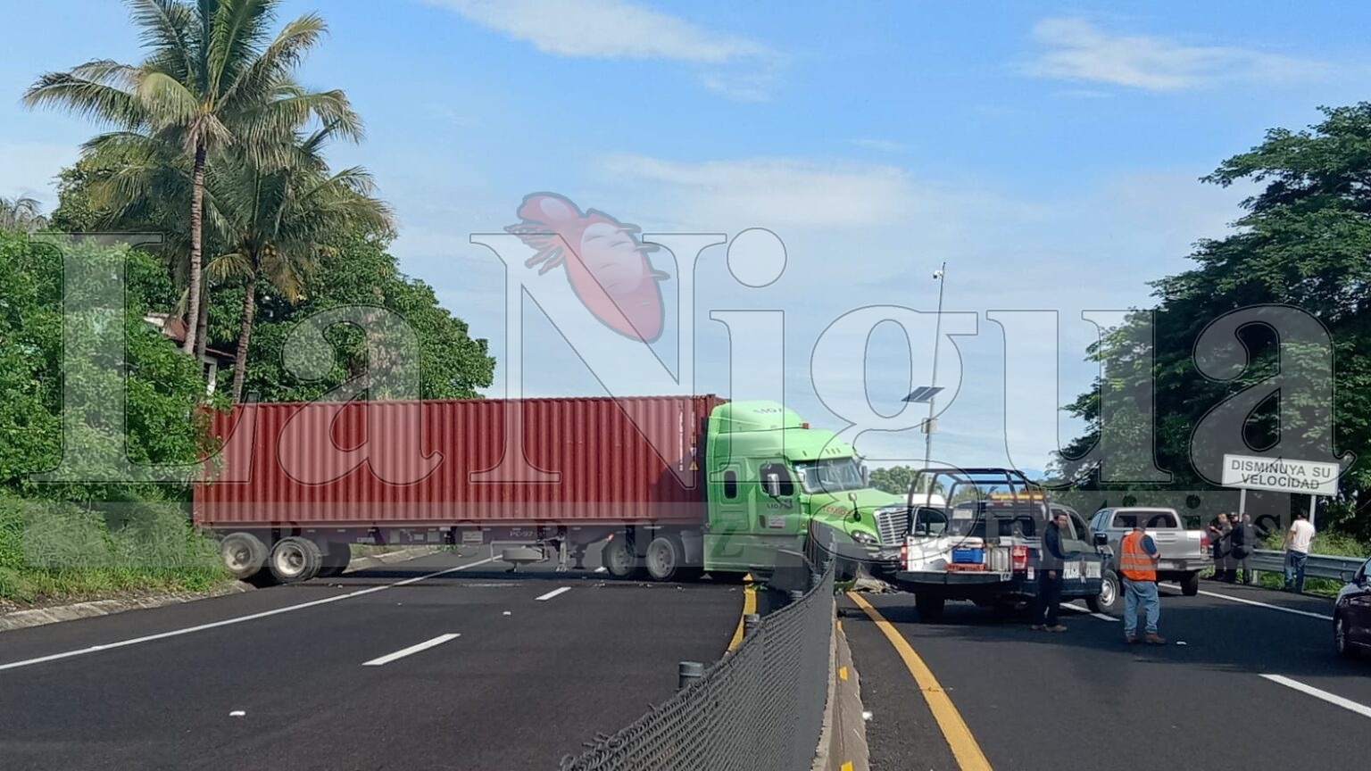 Cierre Parcial en la Autopista Cardel-Veracruz por Accidente