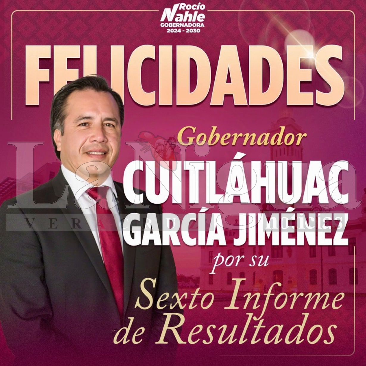 FELICITA ROCÍO NAHLE A CUITLÁHUAC GARCÍA POR SU ÚLTIMO INFORME DE GOBIERNO IMG 20240818 WA0053