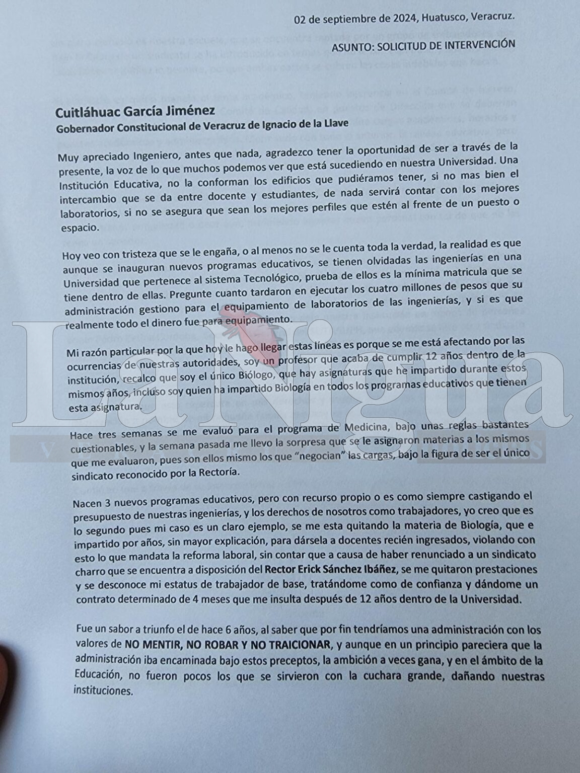 UPH acoso laboral, persecución y malos resultados académicos por venir