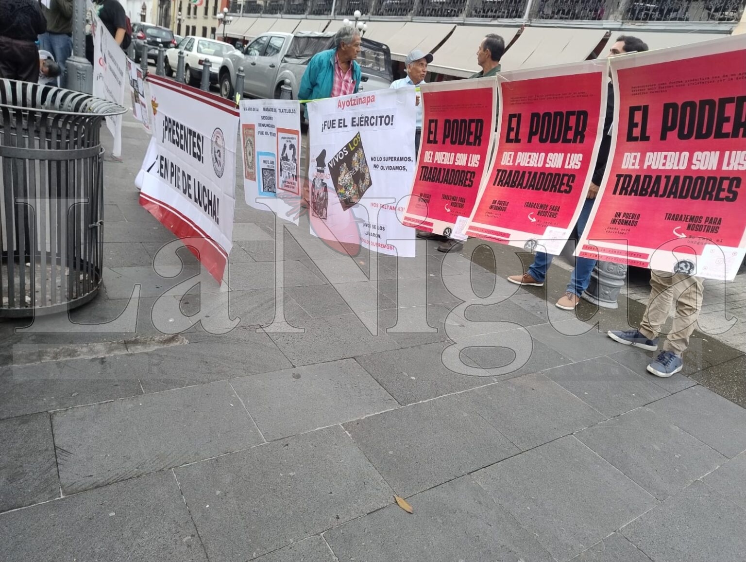 PC realiza Mitin por Ayotzinapa Comunicado del Partido Comunista